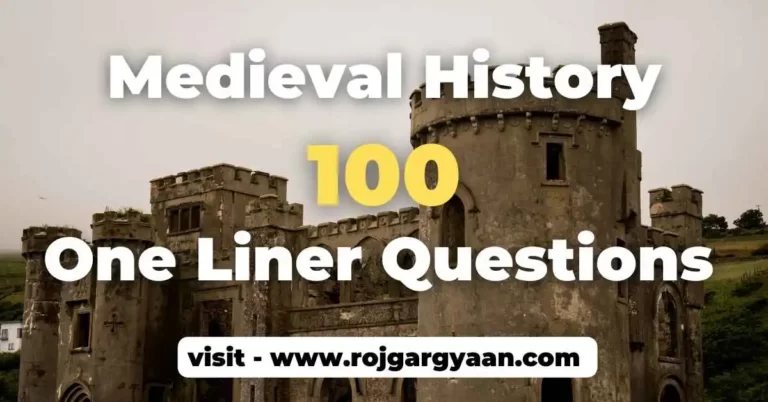 Medieval History 100 Questions