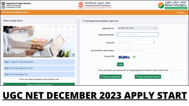 UGC NET December 2023 Application Form Exam Date Released Apply Fast
