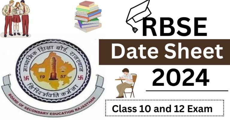 Rajasthan Board Class 10, 12 exam Dates