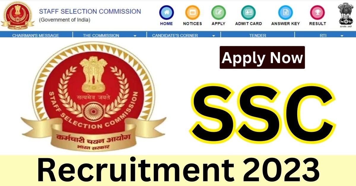 Staff Selection Commission Recruitment 2023