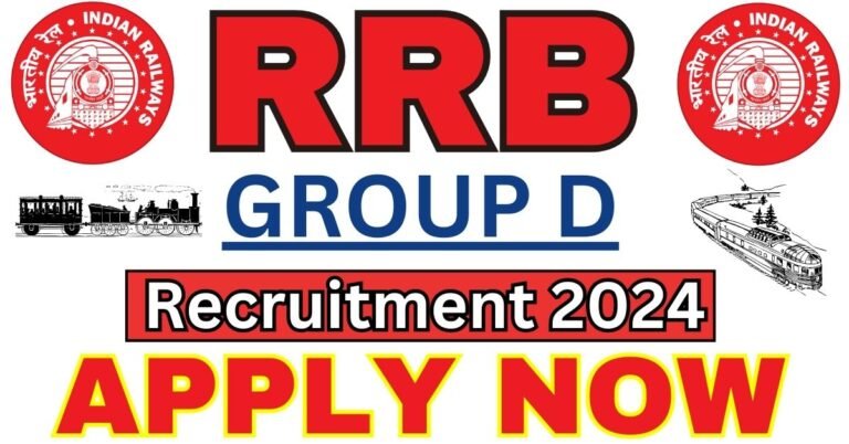 RRB Group D Recruitment 2024 - Notification 2024, Vacancy, Apply Online, Syllabus