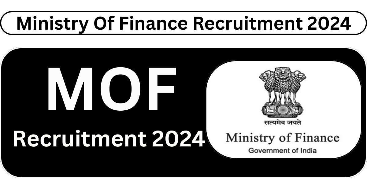 Ministry Of Finance Recruitment 2024 Apply Online for Young Professional, Consultant and Senior Consultant Posts